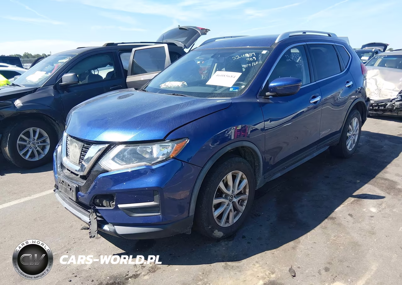 2017 Nissan Rogue Sv VIN:JN8AT2MV9HW027921 - 2