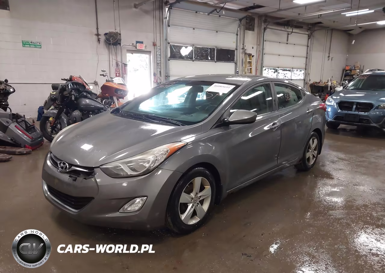 2013 Hyundai Elantra Gls VIN:5NPDH4AE4DH395708 - 2