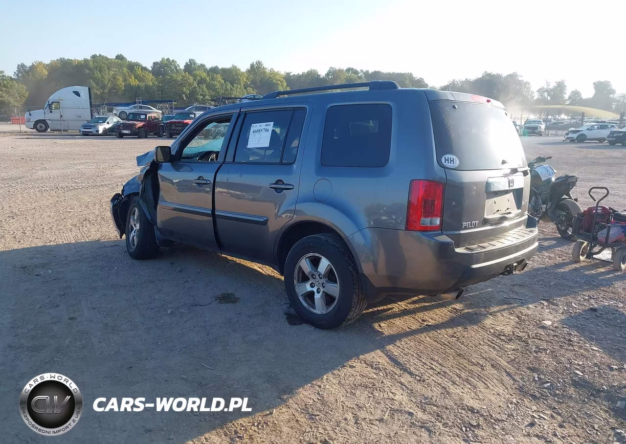 2011 Honda Pilot Ex-L VIN:5FNYF4H76BB097557 - 3