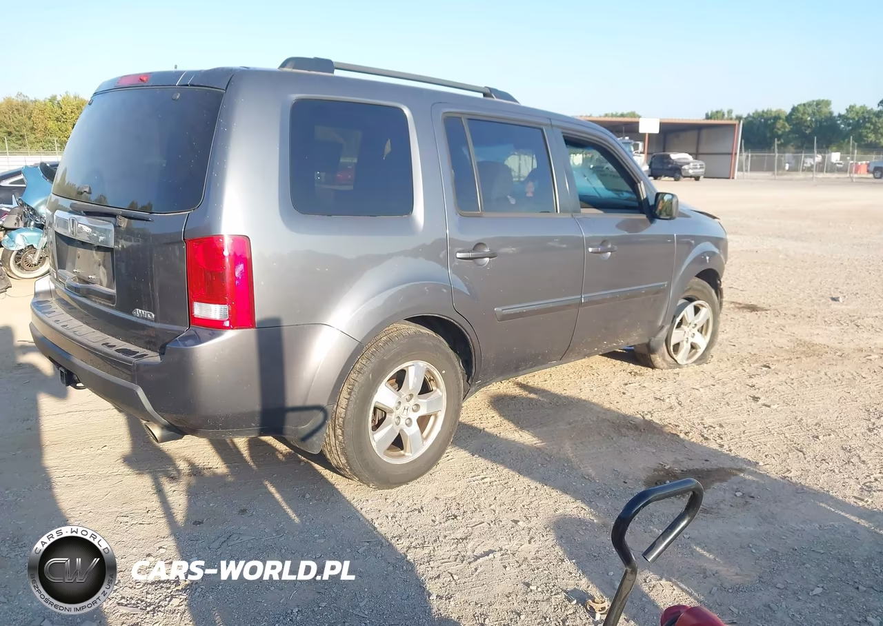 2011 Honda Pilot Ex-L VIN:5FNYF4H76BB097557 - 4