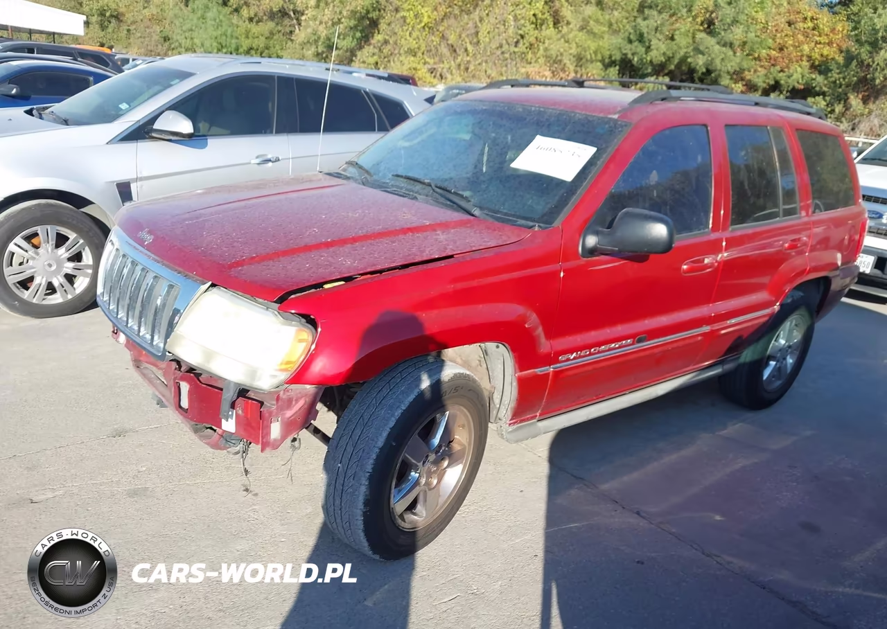 2004 Jeep Grand Cherokee Overland VIN:1J8GX68J54C344303 - 2