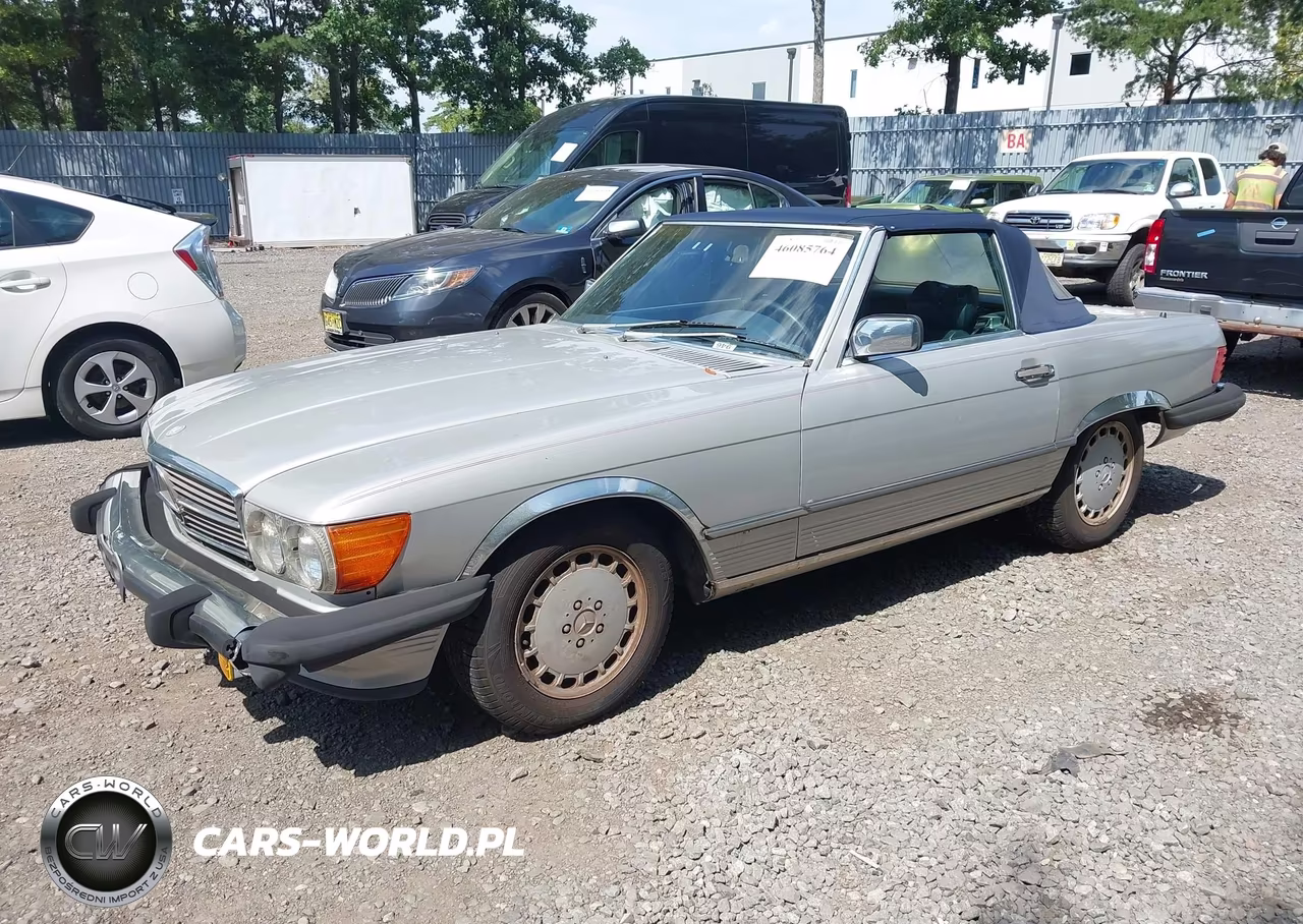 1988 Mercedes-Benz 560 Sl VIN:WDBBA48D8JA082915 - 2