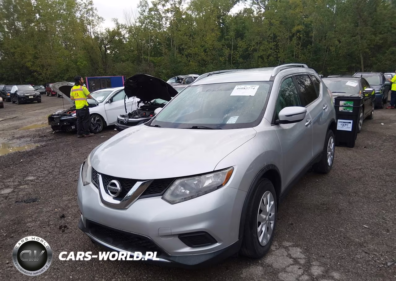 2016 Nissan Rogue S VIN:KNMAT2MT7GP597645 - 2