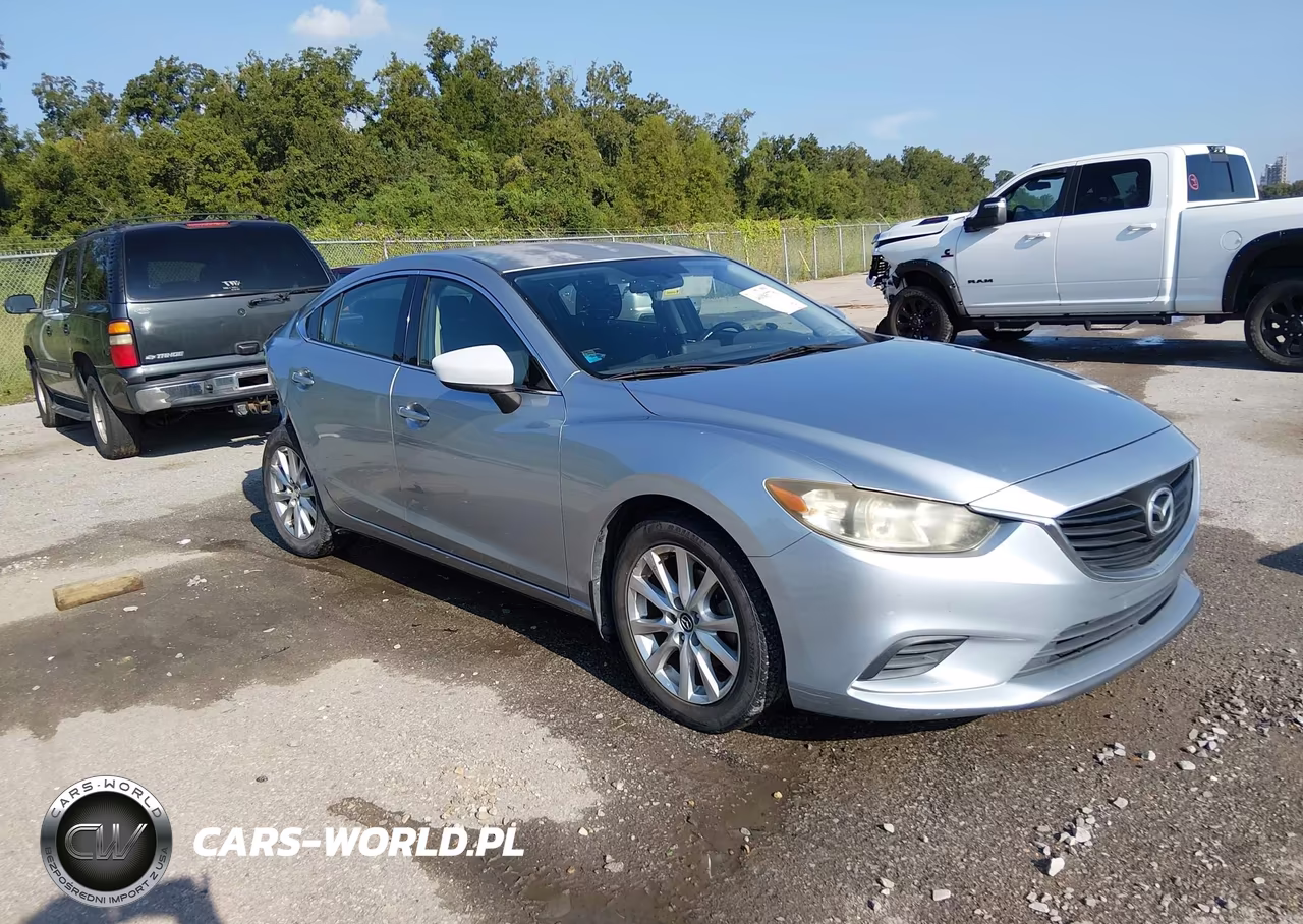 2016 Mazda Mazda6 I Sport VIN:JM1GJ1U58G1436106 - 1