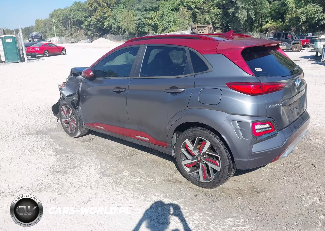 2019 Hyundai Kona Iron Man VIN:KM8K5CA52KU309997 - 3