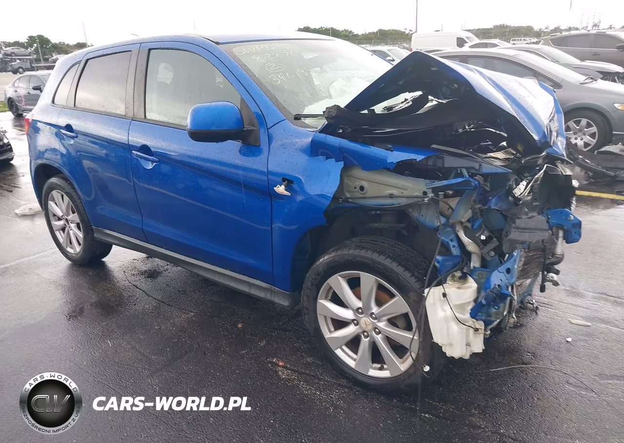 2015 Mitsubishi Outlander Sport Es VIN:4A4AP3AU8FE026059 - 1