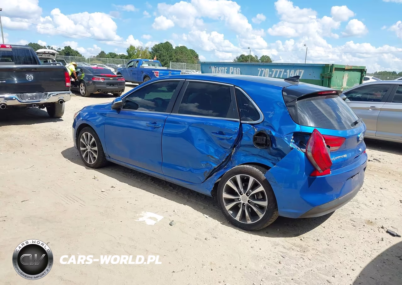 2018 Hyundai Elantra Gt VIN:KMHH35LEXJU024696 - 3