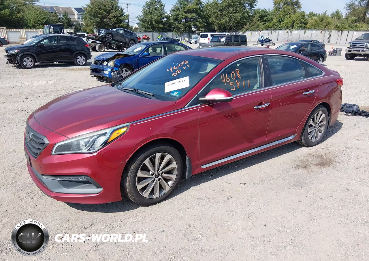 2016 Hyundai Sonata Sport VIN:5NPE34AF1GH395603 - 2