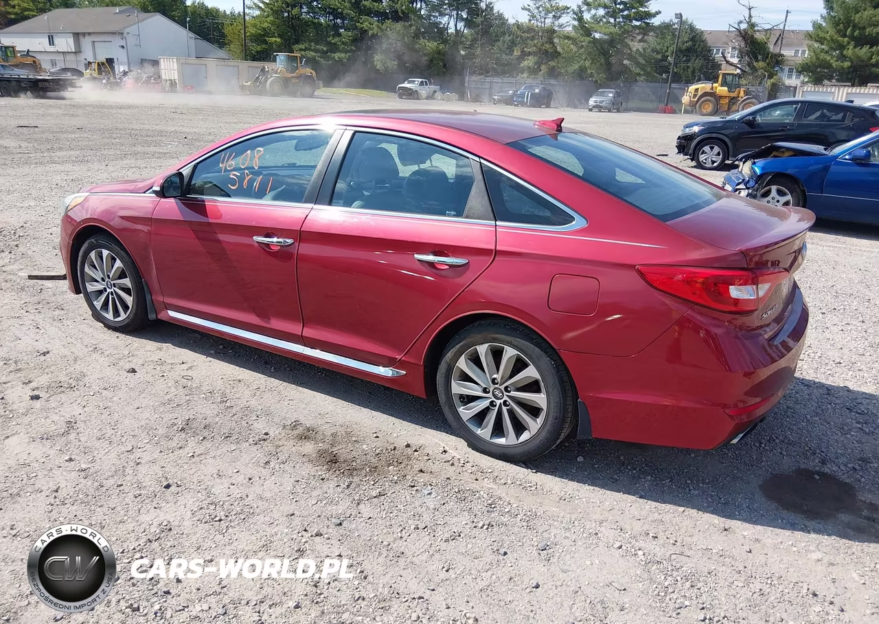 2016 Hyundai Sonata Sport VIN:5NPE34AF1GH395603 - 3