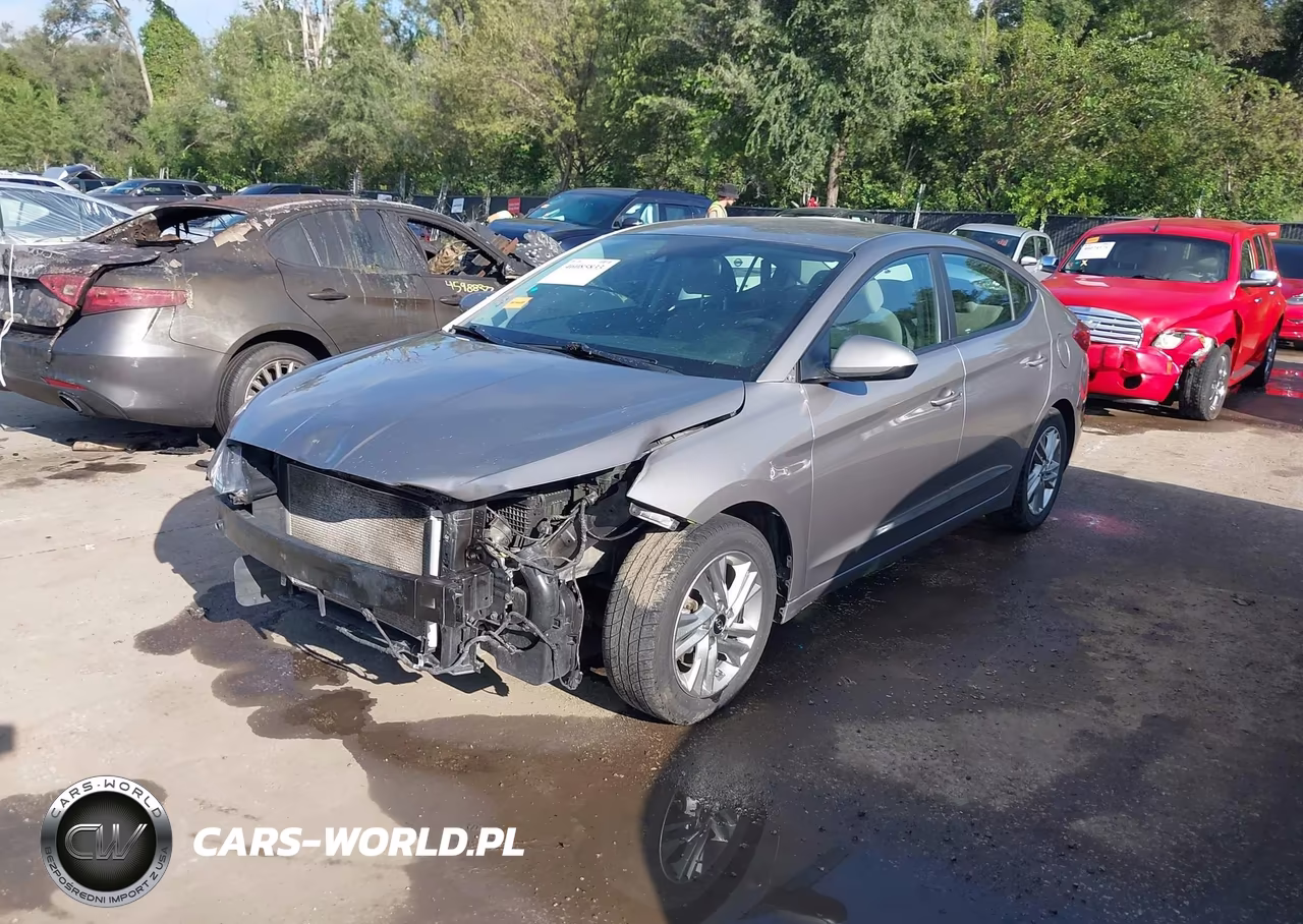 2020 Hyundai Elantra Sel VIN:KMHD84LF5LU092295 - 2