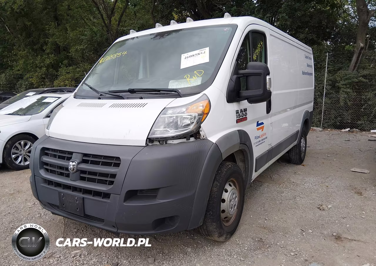 2017 Ram Promaster 1500 Low Roof 136 Wb VIN:3C6TRVAG6HE536120 - 2
