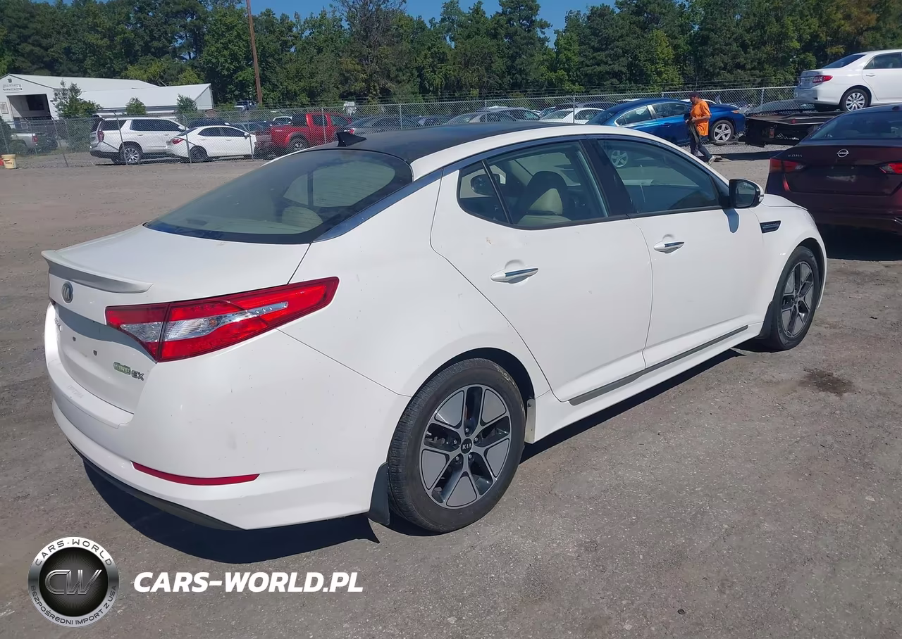 2013 Kia Optima Hybrid Ex VIN:KNAGM4AD0D5055016 - 4