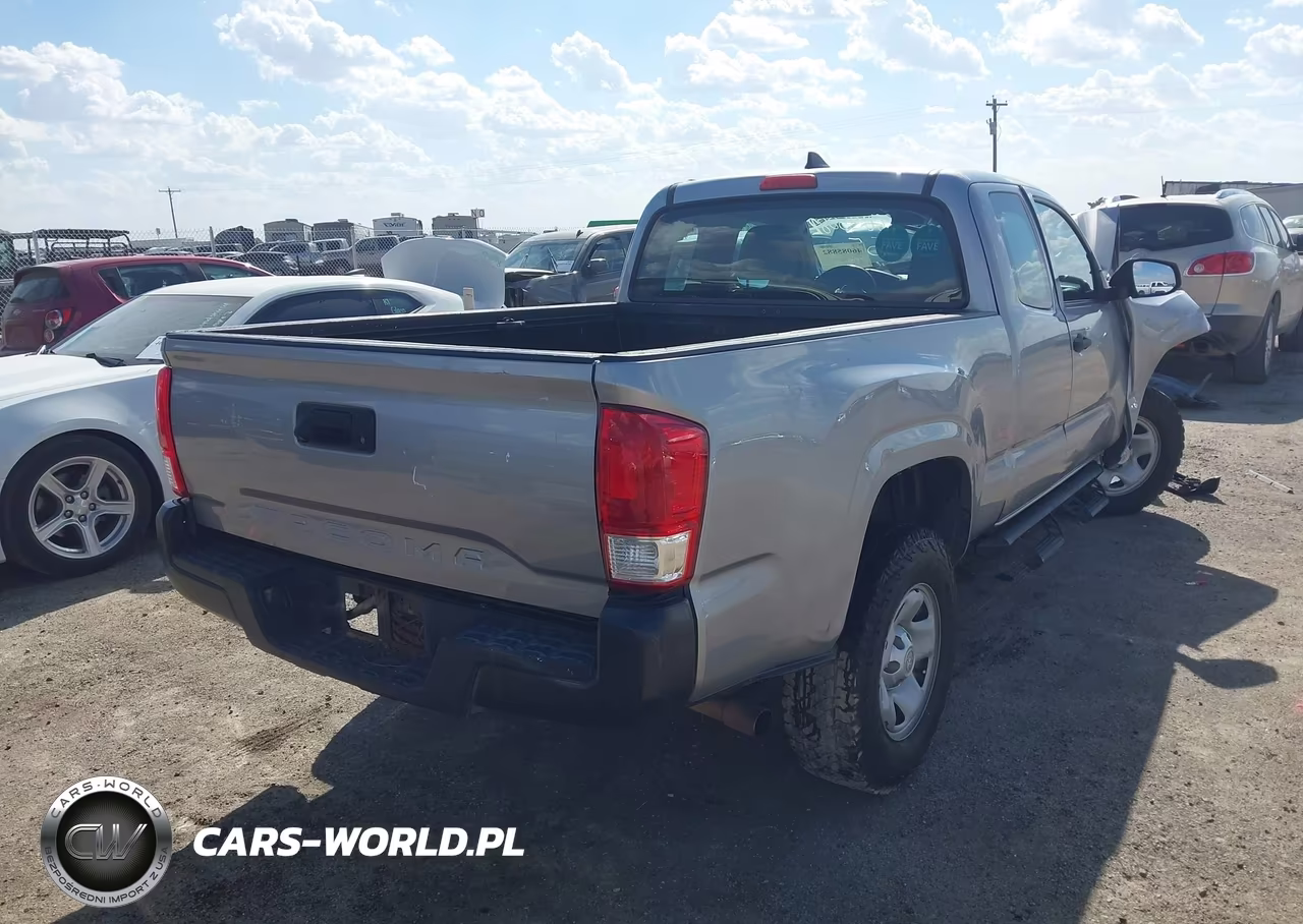 2017 Toyota Tacoma Sr VIN:5TFRX5GN7HX078375 - 4