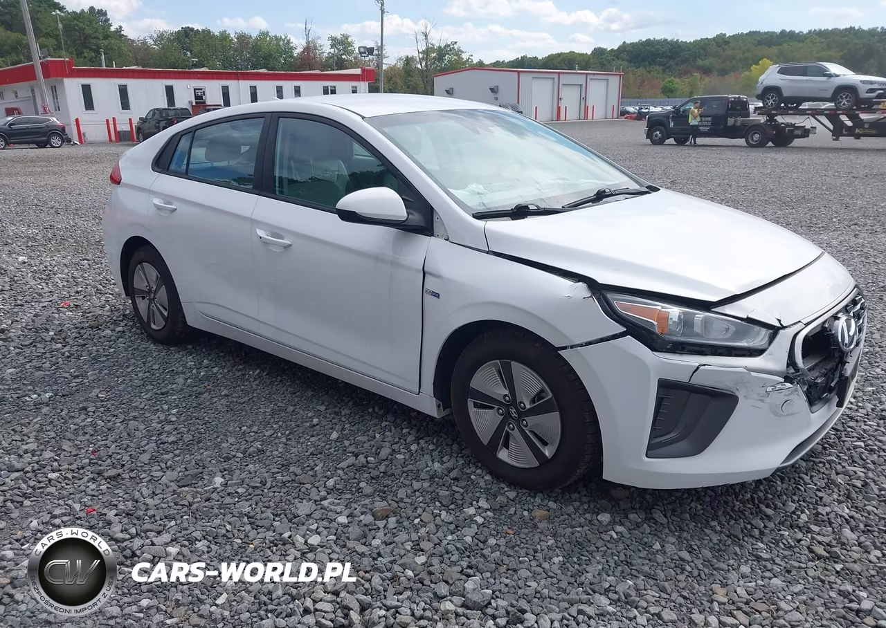 2020 Hyundai Ioniq Hybrid Blue VIN:KMHC65LCXLU219832 - 1