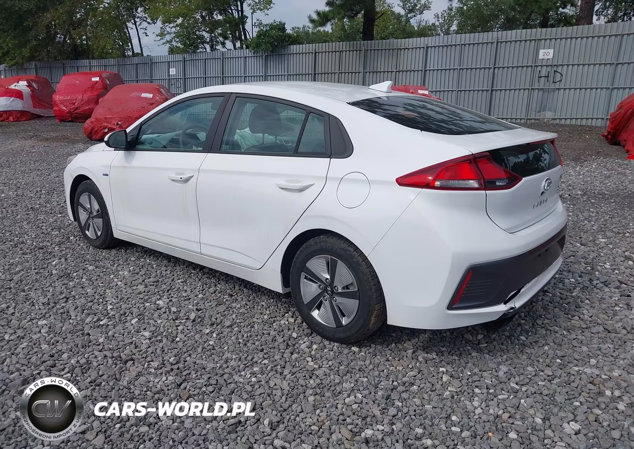 2020 Hyundai Ioniq Hybrid Blue VIN:KMHC65LCXLU219832 - 3