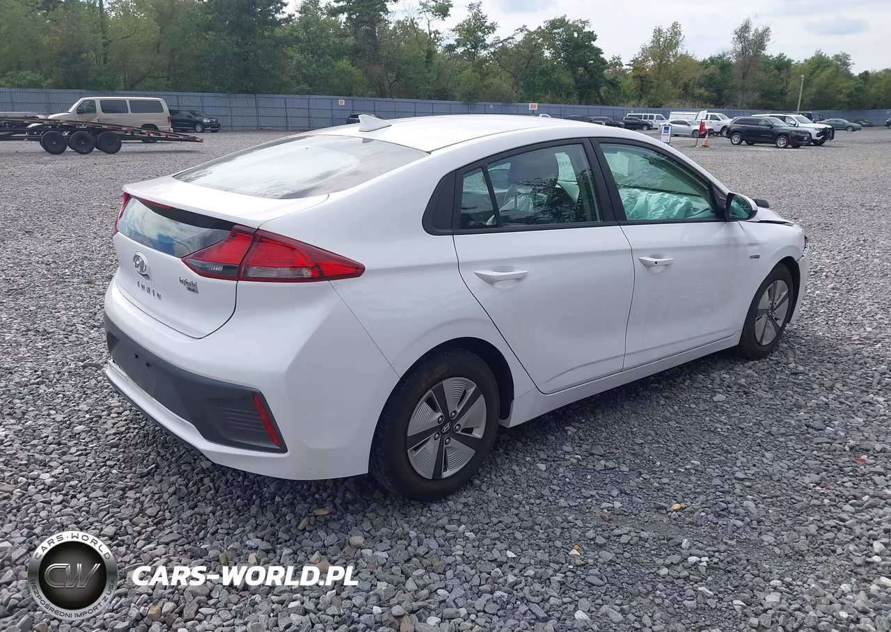 2020 Hyundai Ioniq Hybrid Blue VIN:KMHC65LCXLU219832 - 4