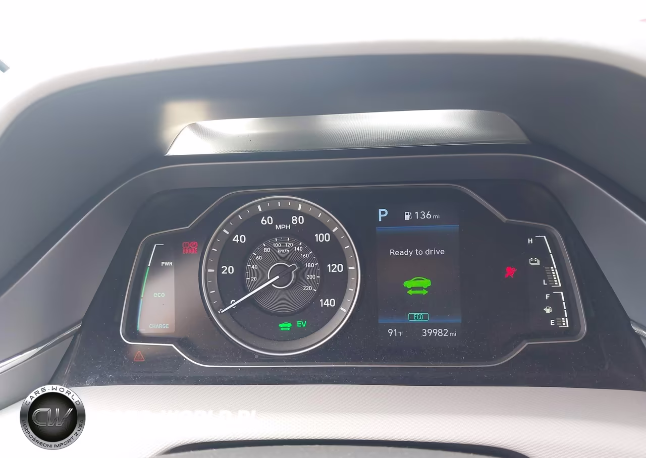 2020 Hyundai Ioniq Hybrid Blue VIN:KMHC65LCXLU219832 - 7