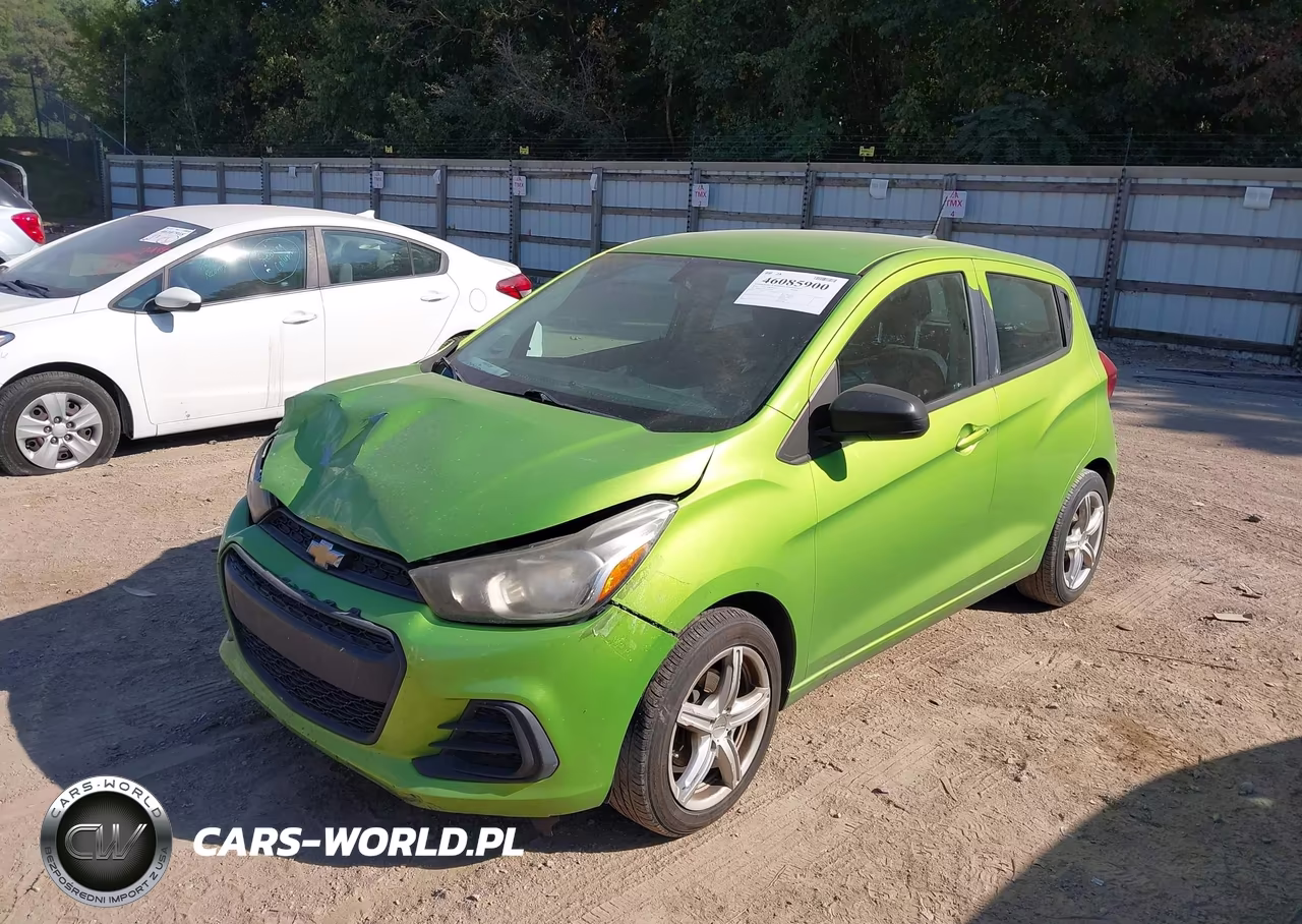 2016 Chevrolet Spark Ls Manual VIN:KL8CA6SA5GC639947 - 2