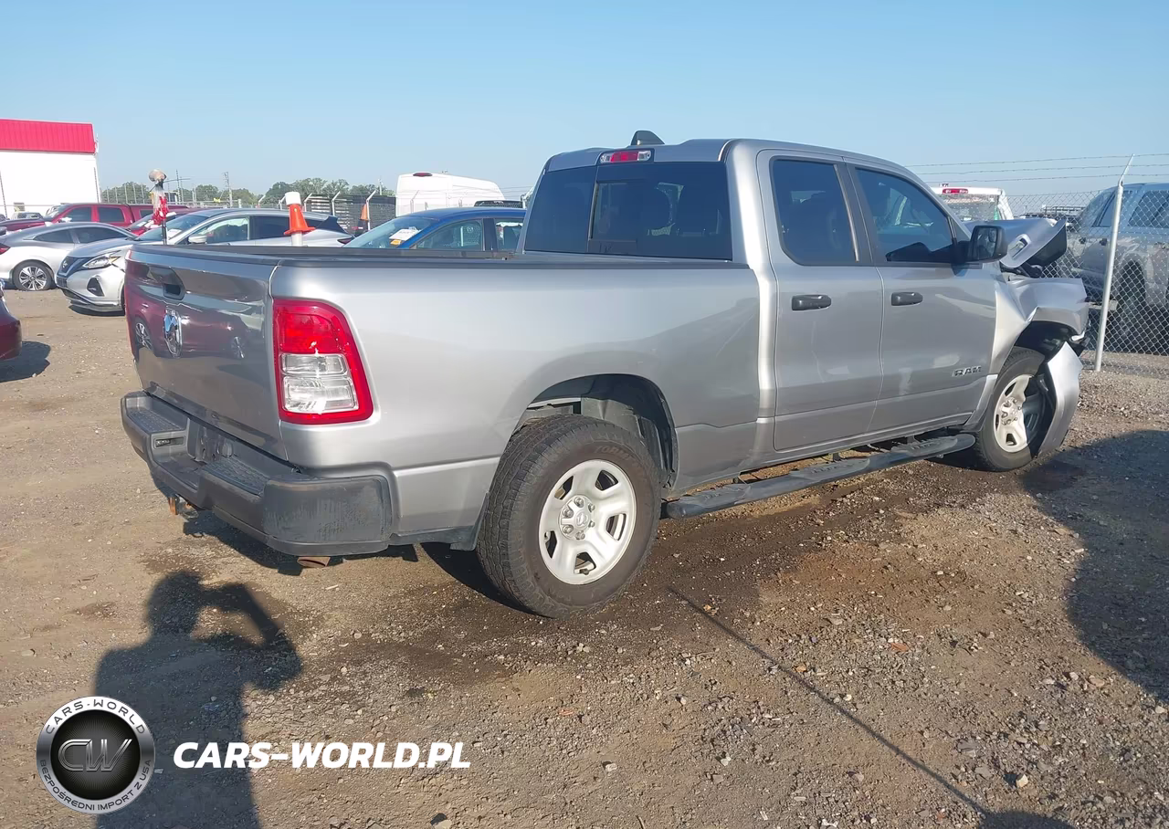 2019 Ram 1500 Tradesman 4X2 6'4 Box VIN:1C6RRECT1KN604136 - 4