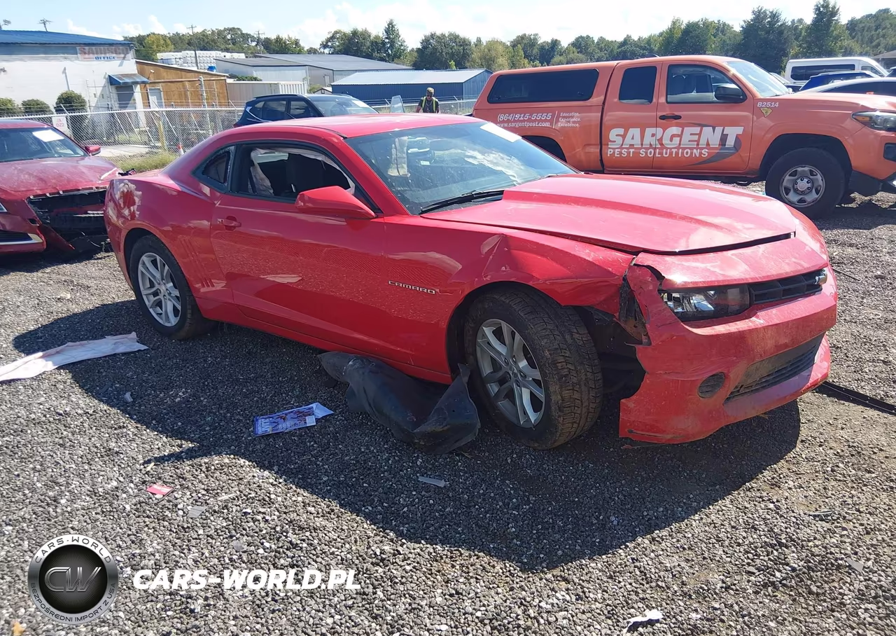 2015 Chevrolet Camaro 2Ls VIN:2G1FB1E32F9307707 - 1