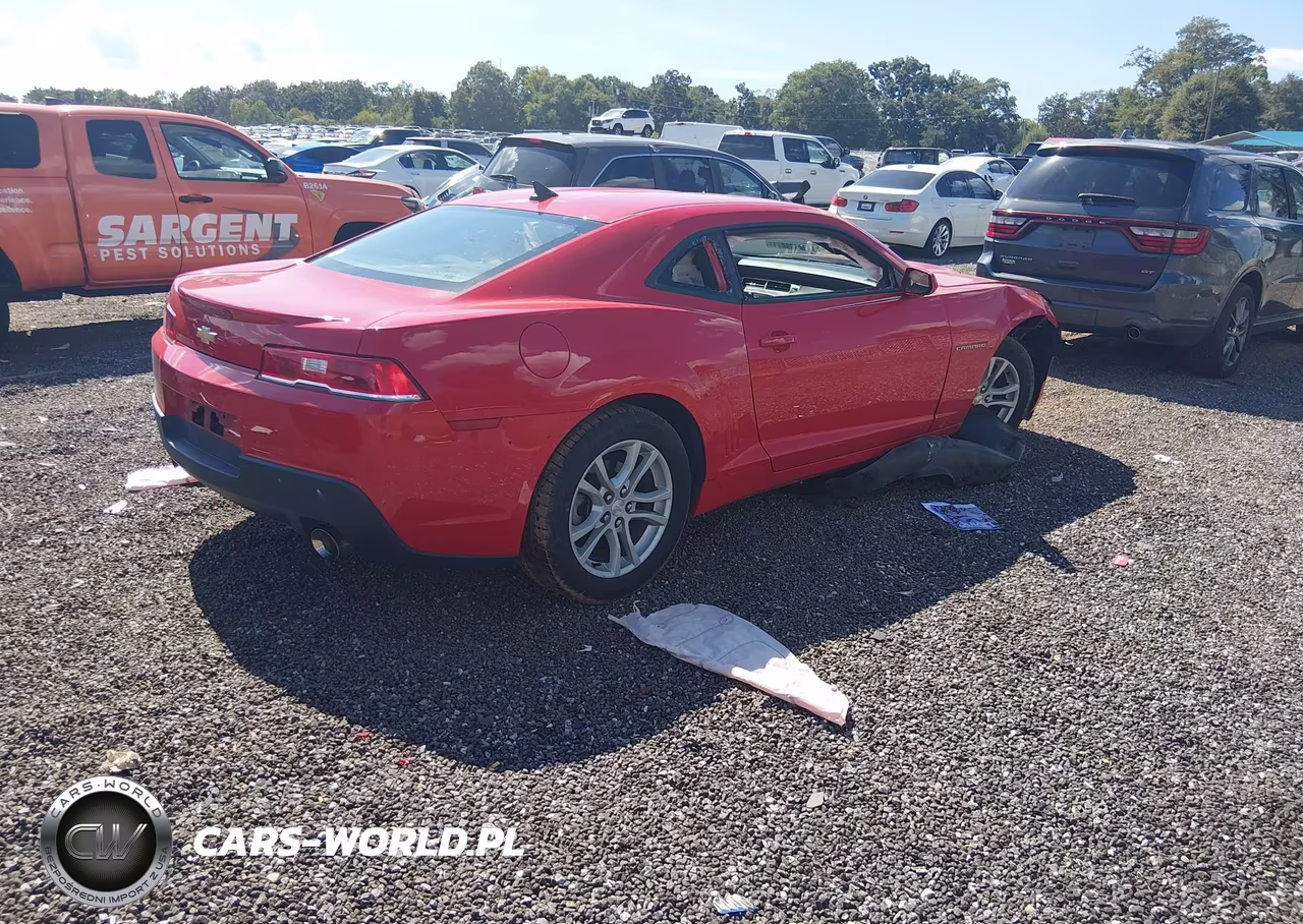 2015 Chevrolet Camaro 2Ls VIN:2G1FB1E32F9307707 - 4