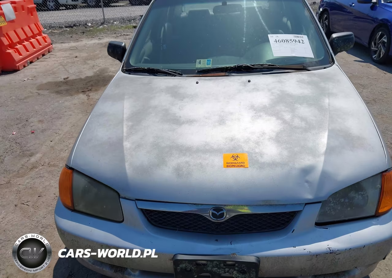 2000 Mazda Protege Dx-Lx VIN:JM1BJ222XY0302536 - 10