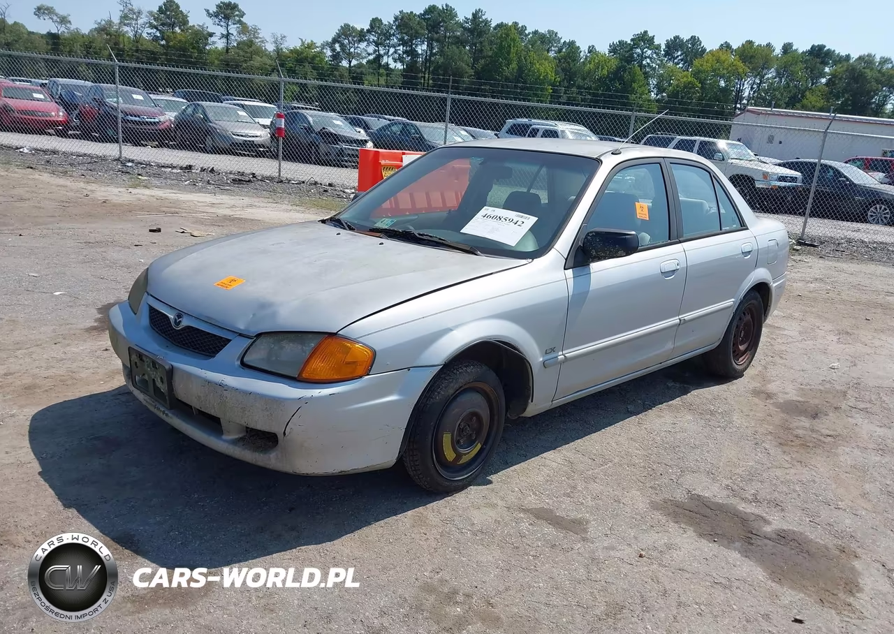 2000 Mazda Protege Dx-Lx VIN:JM1BJ222XY0302536 - 2
