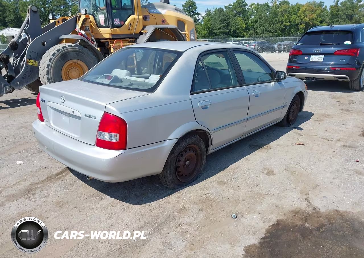 2000 Mazda Protege Dx-Lx VIN:JM1BJ222XY0302536 - 4