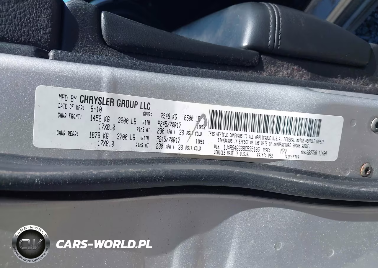 2011 Jeep Grand Cherokee Laredo VIN:1J4RS4GG3BC535105 - 9
