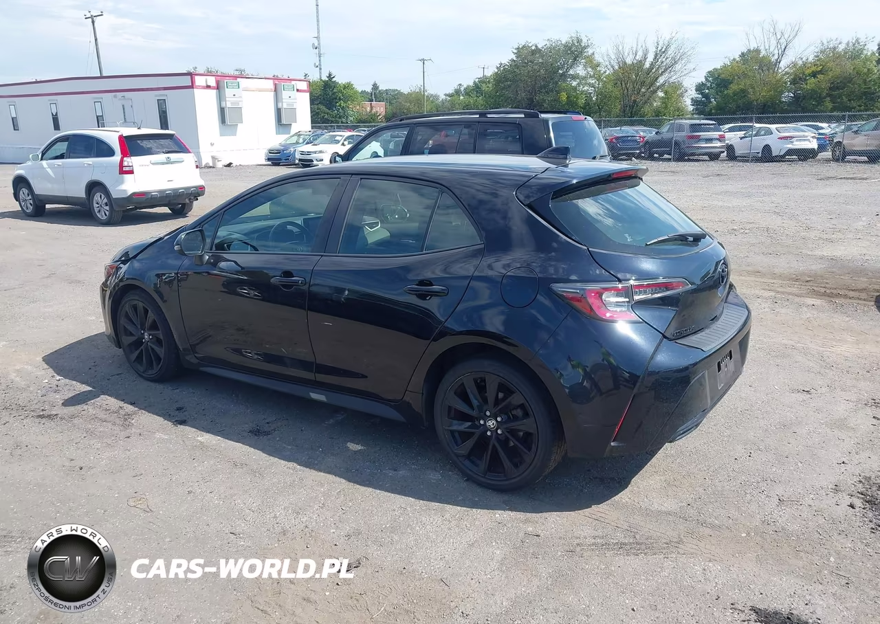 2022 Toyota Corolla Se Nightshade Edition VIN:JTND4MBE4N3162897 - 3