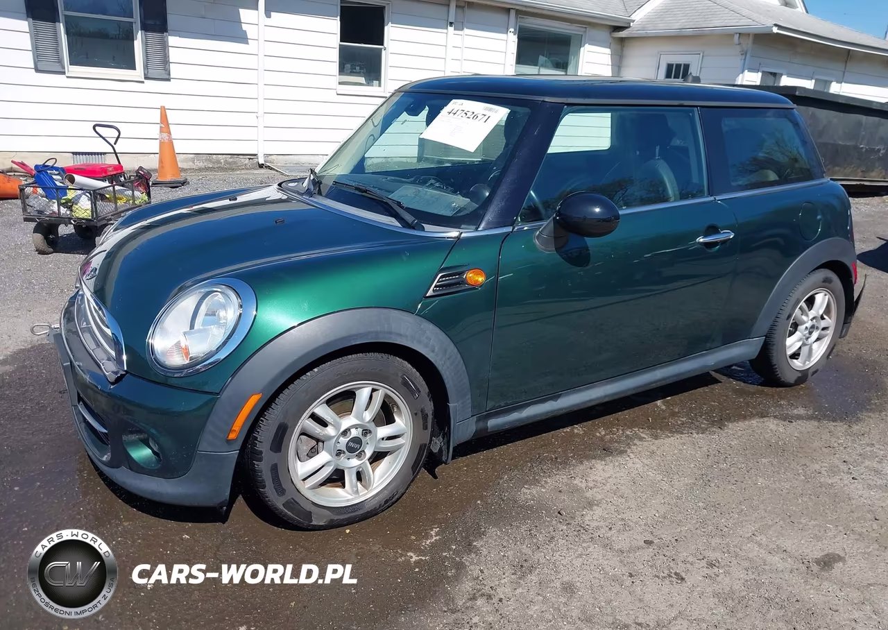 2013 Mini Hardtop Cooper VIN:WMWSU3C56DT681496 - 2