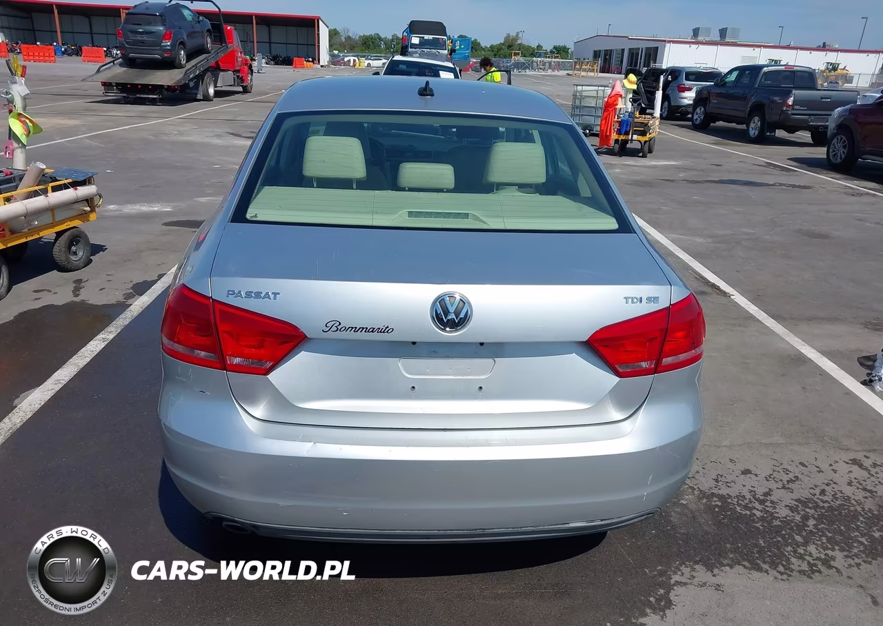 2013 Volkswagen Passat 2.0L Tdi Se VIN:1VWBN7A30DC061295 - 16