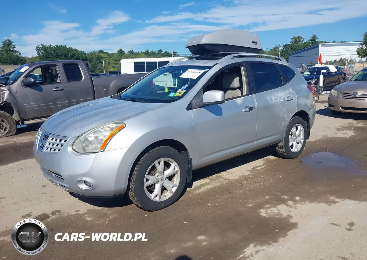 2008 Nissan Rogue Sl VIN:JN8AS58V78W110021 - 2