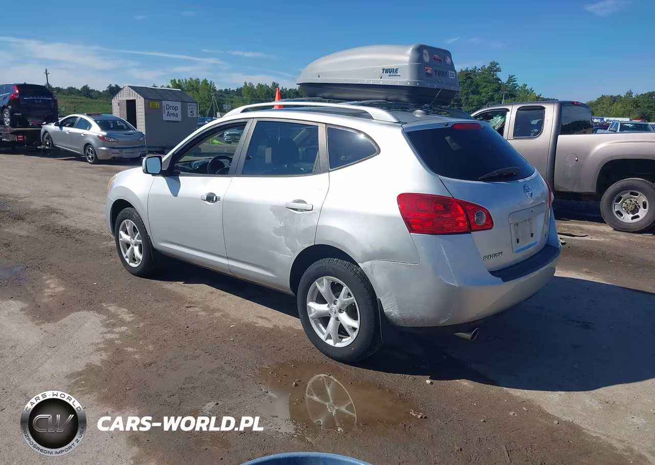 2008 Nissan Rogue Sl VIN:JN8AS58V78W110021 - 3