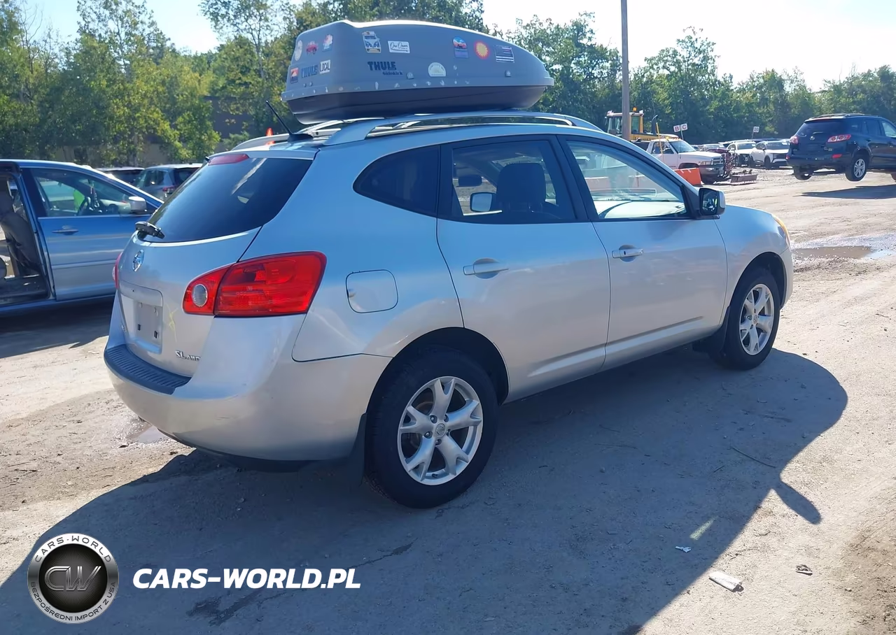 2008 Nissan Rogue Sl VIN:JN8AS58V78W110021 - 4