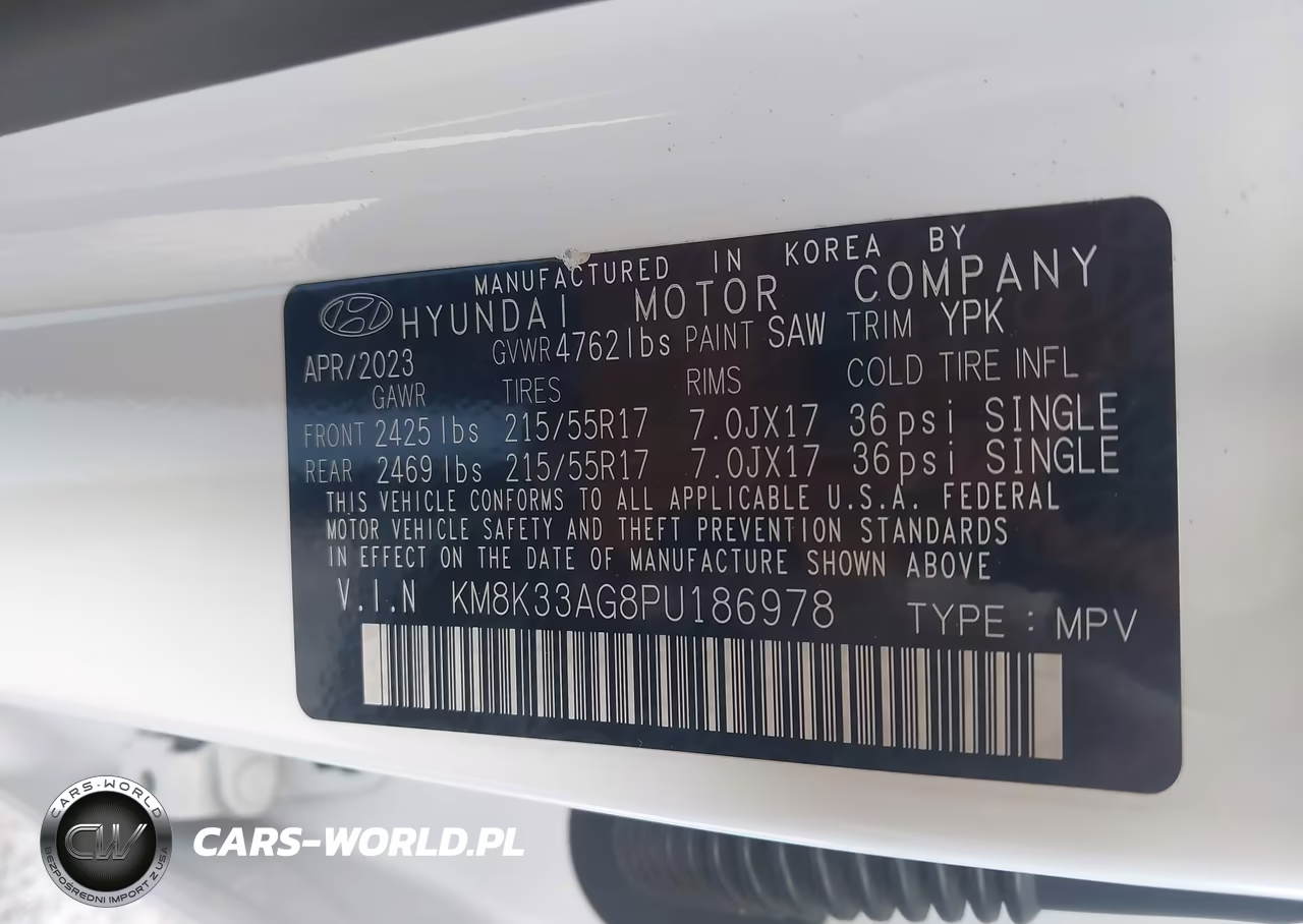 2023 Hyundai Kona Electric Sel VIN:KM8K33AG8PU186978 - 9