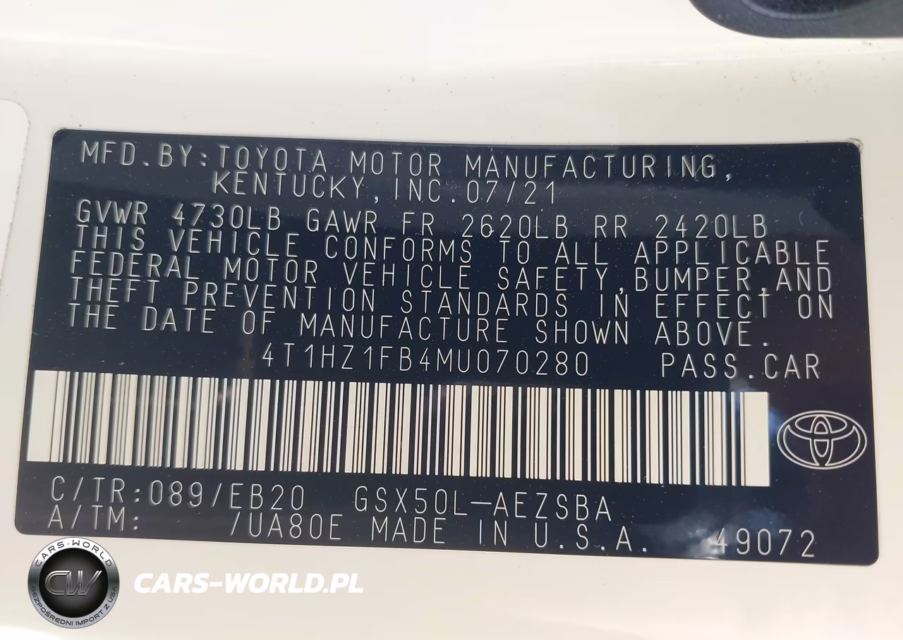 2021 Toyota Avalon Touring VIN:4T1HZ1FB4MU070280 - 9