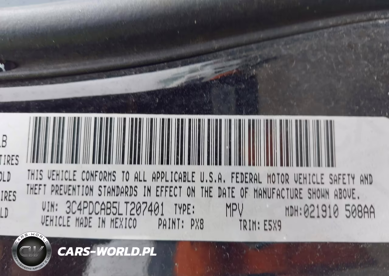 2020 Dodge Journey Se Value VIN:3C4PDCAB5LT207401 - 9