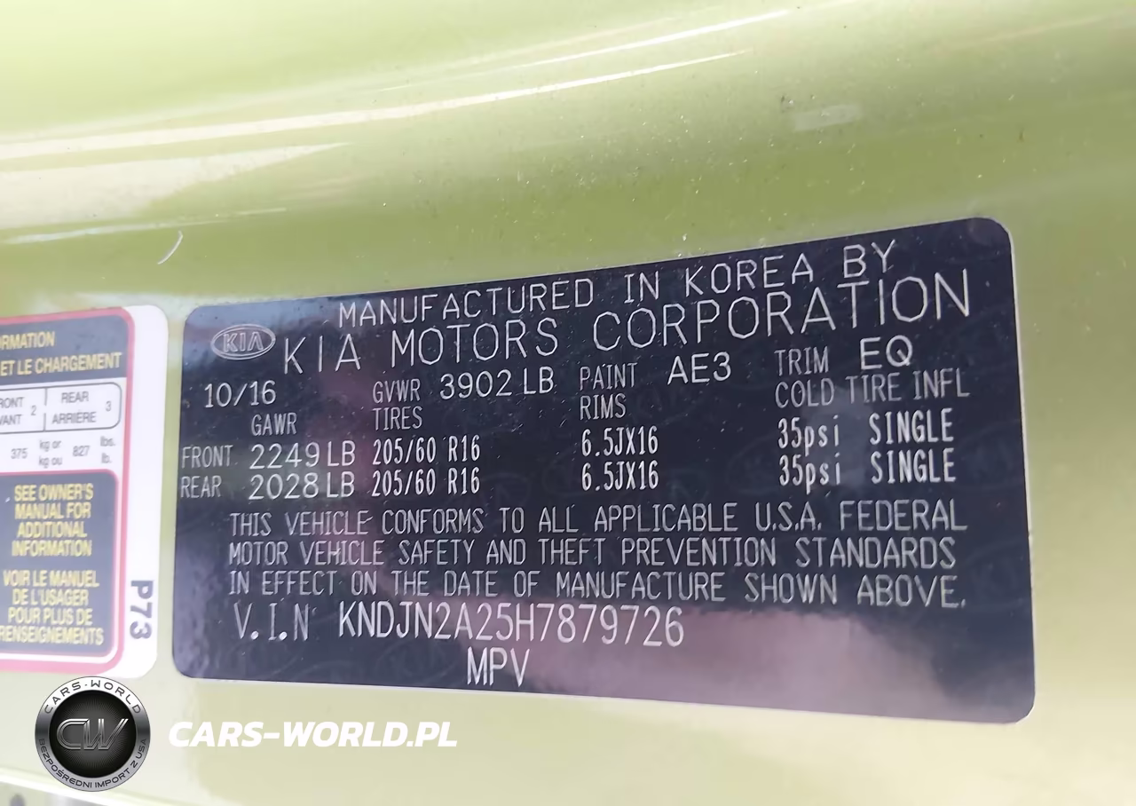 2017 Kia Soul VIN:KNDJN2A25H7879726 - 9
