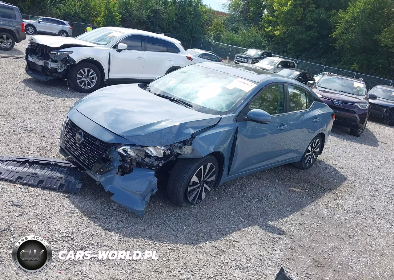 2024 Nissan Sentra Sv Xtronic Cvt VIN:3N1AB8CV8RY273570 - 2