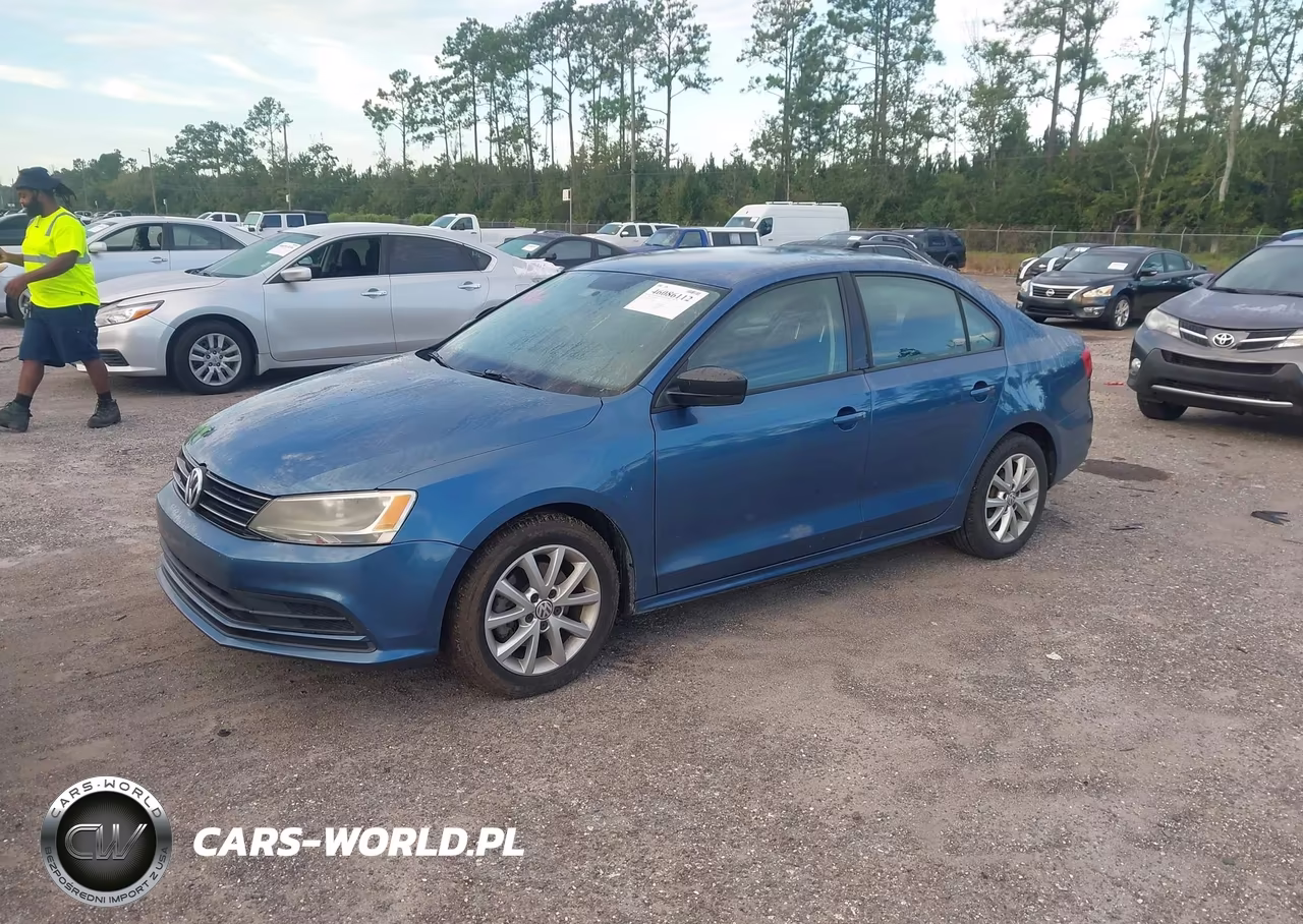 2015 Volkswagen Jetta 1.8T Se VIN:3VWD17AJ5FM261450 - 2
