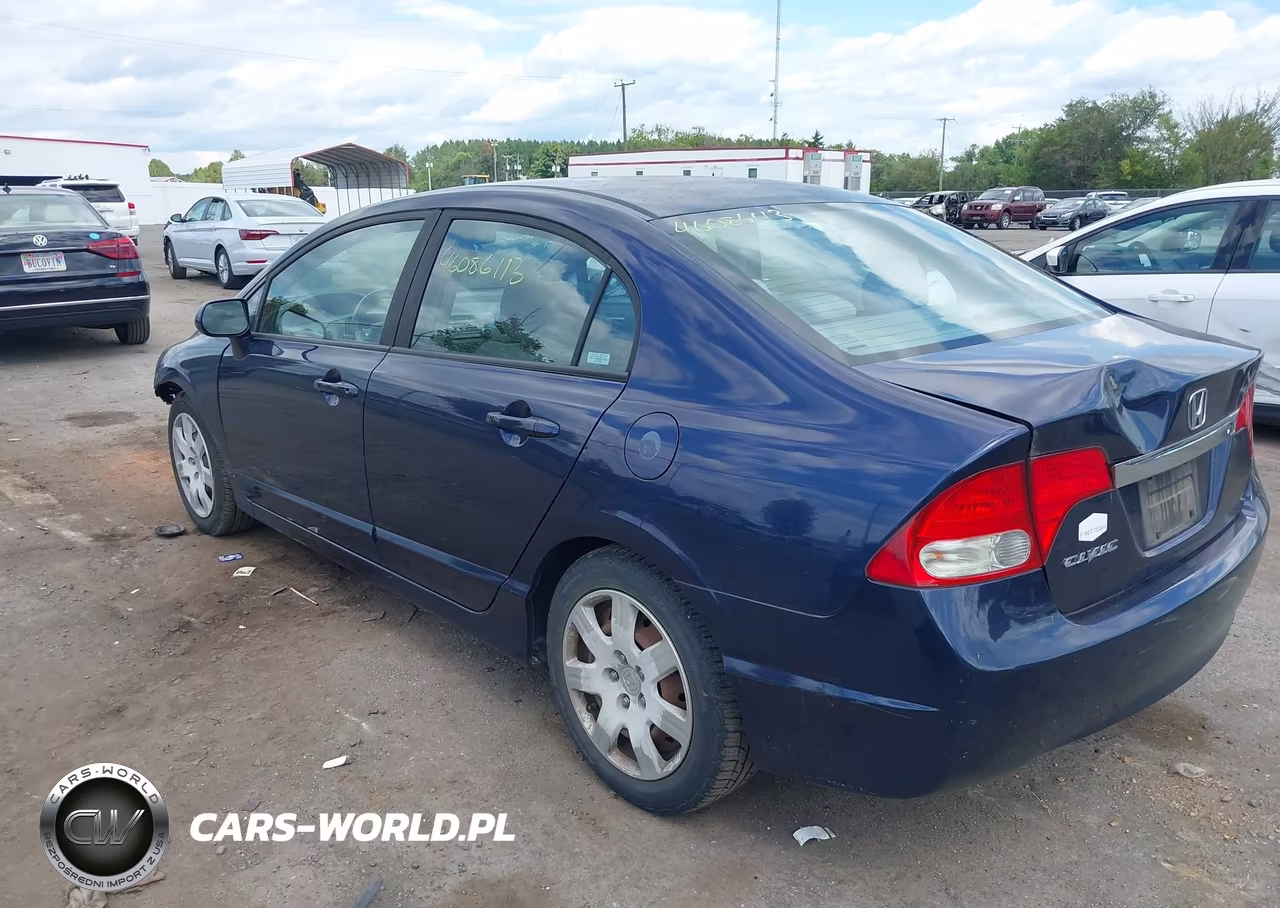 2009 Honda Civic Lx VIN:19XFA16539E021672 - 3