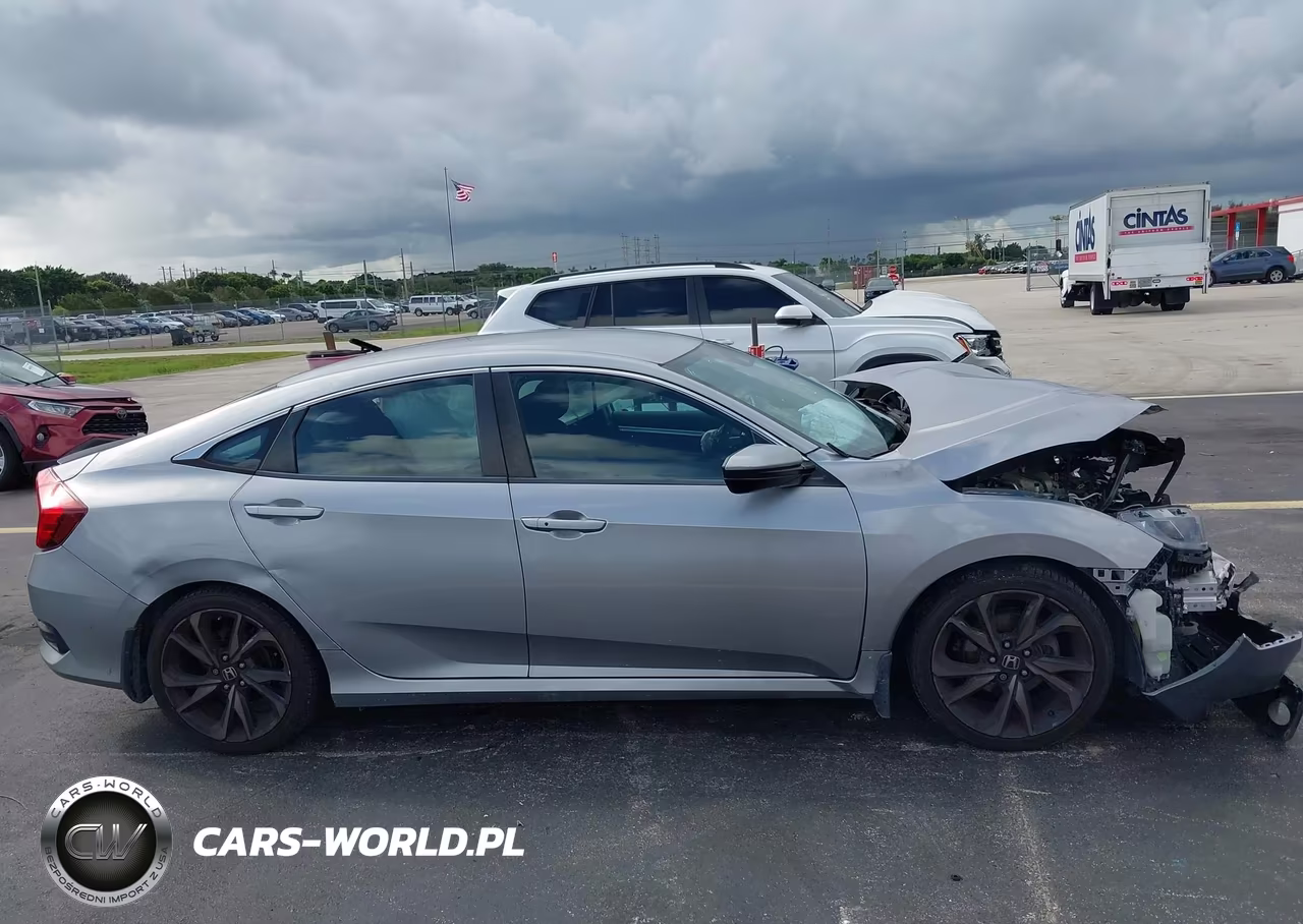2019 Honda Civic Sport VIN:19XFC2F84KE034849 - 13