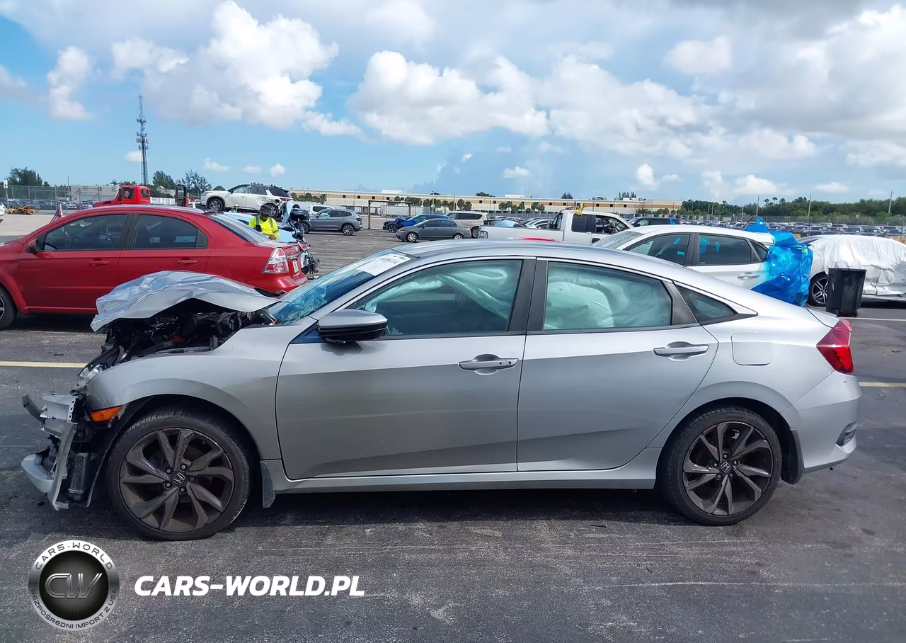 2019 Honda Civic Sport VIN:19XFC2F84KE034849 - 14