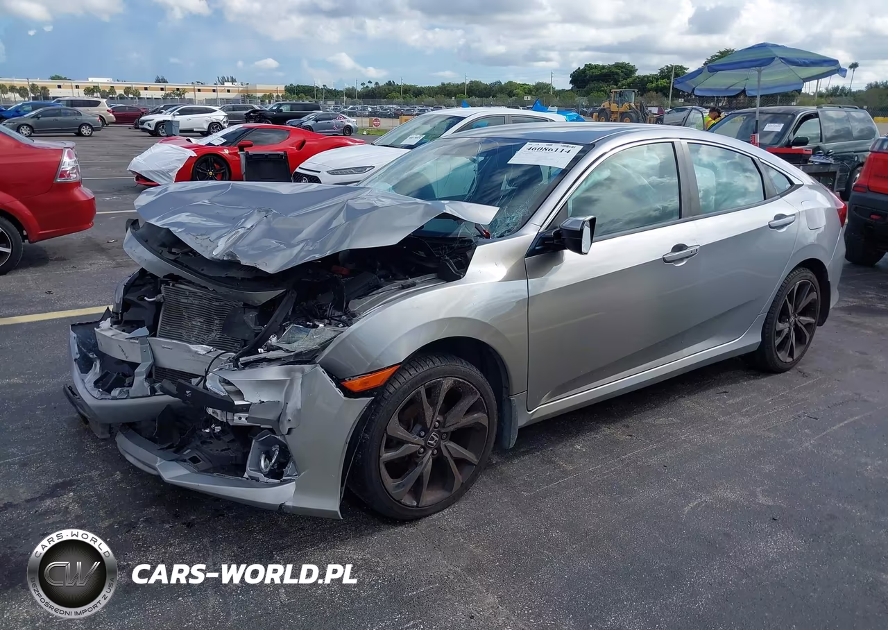 2019 Honda Civic Sport VIN:19XFC2F84KE034849 - 2