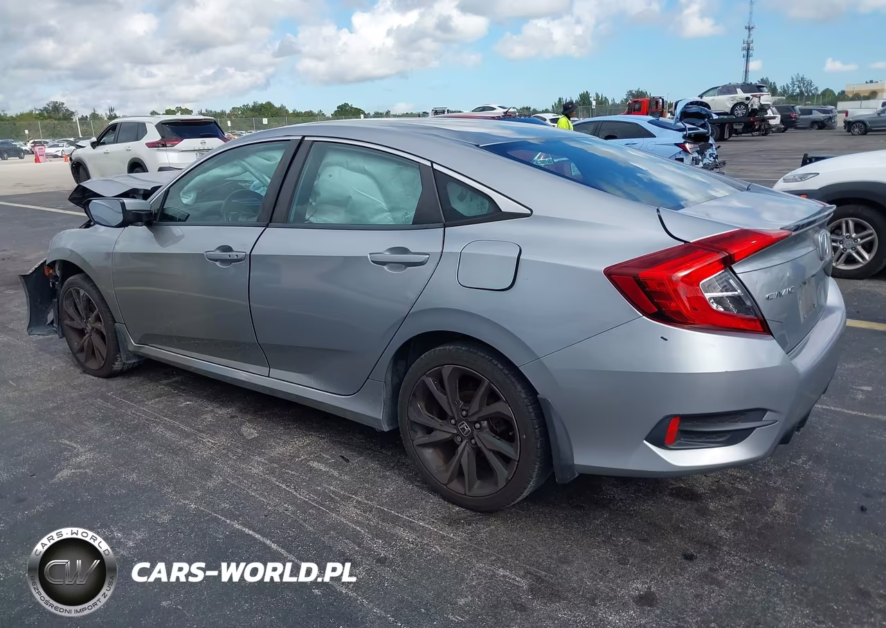 2019 Honda Civic Sport VIN:19XFC2F84KE034849 - 3