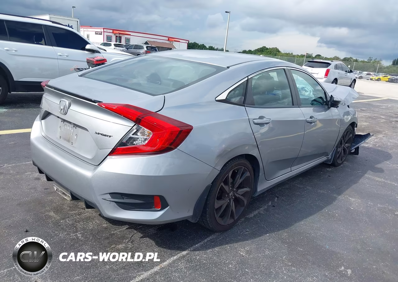 2019 Honda Civic Sport VIN:19XFC2F84KE034849 - 4