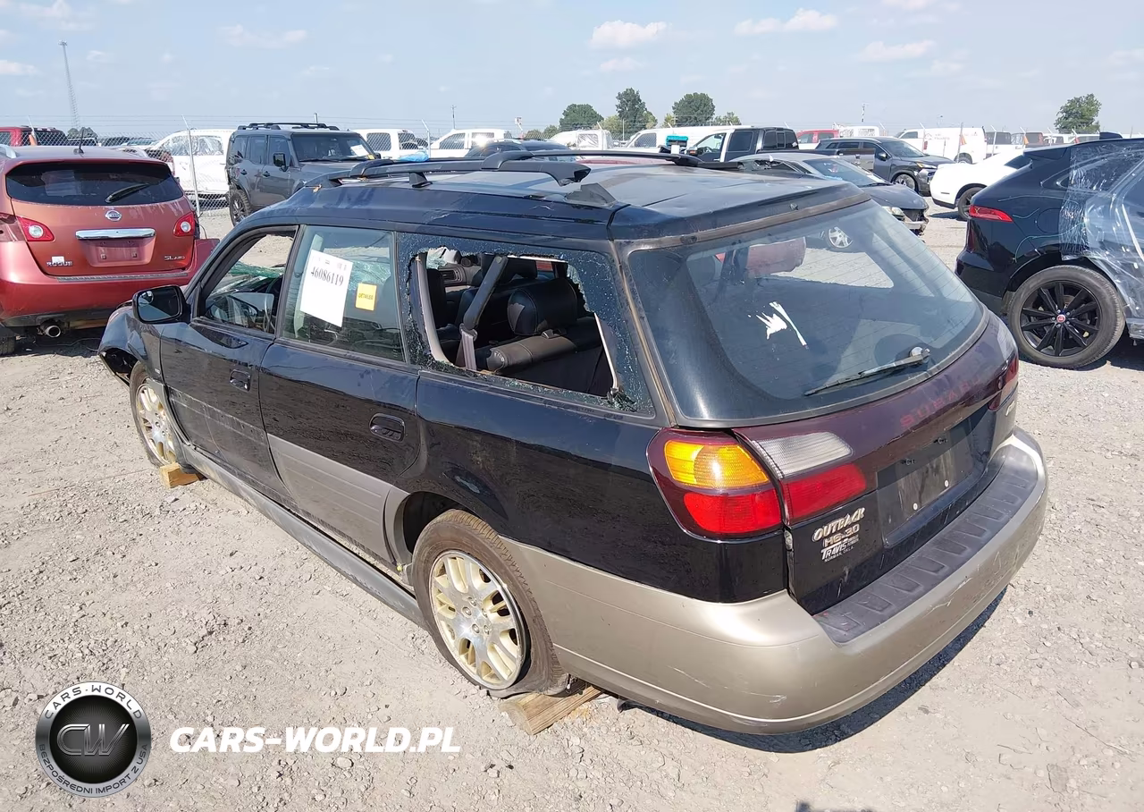 2001 Subaru Outback H6-3.0 VIN:4S3BH896617656266 - 3