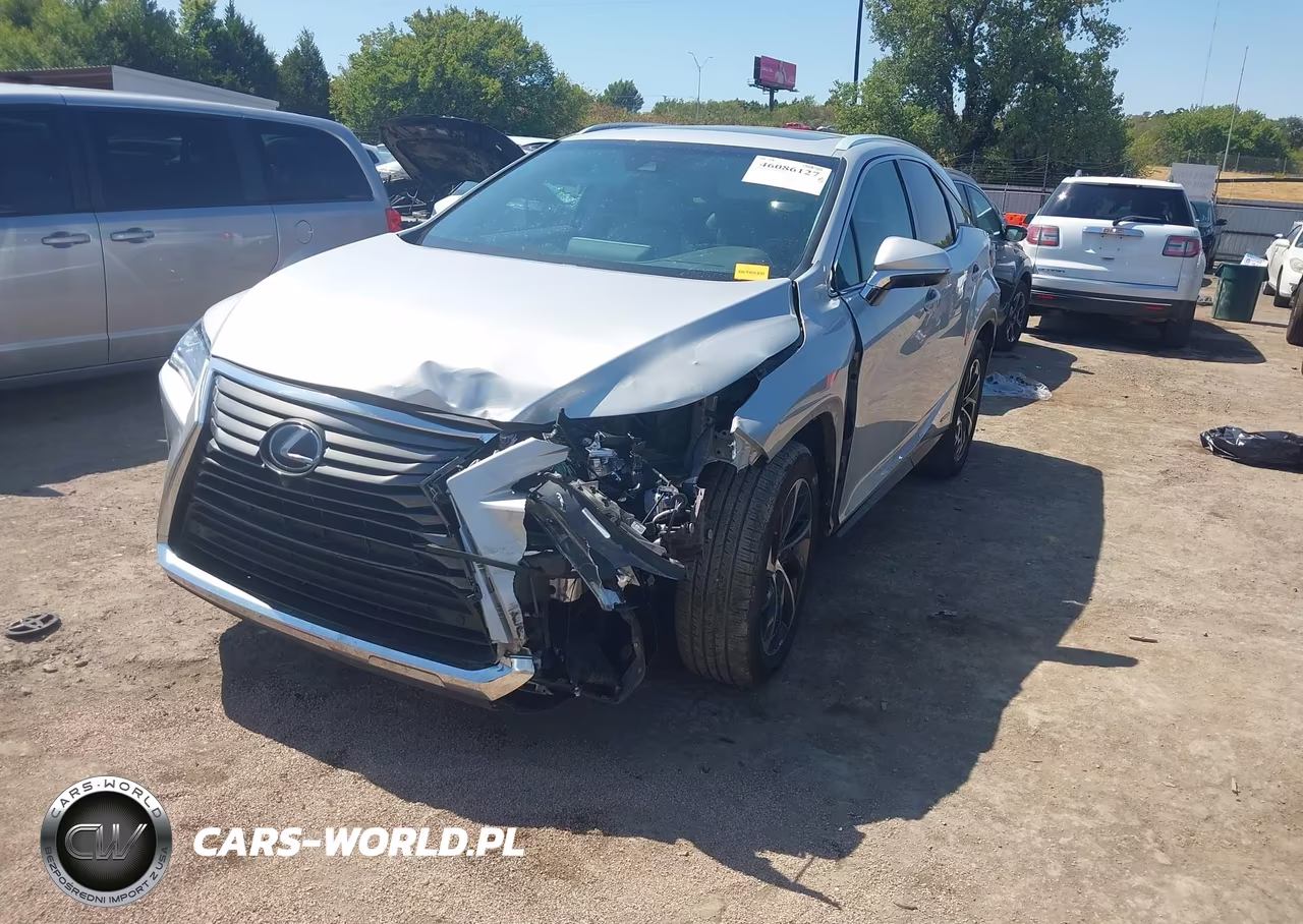 2017 Lexus Rx 450H VIN:2T2BGMCA2HC018867 - 2