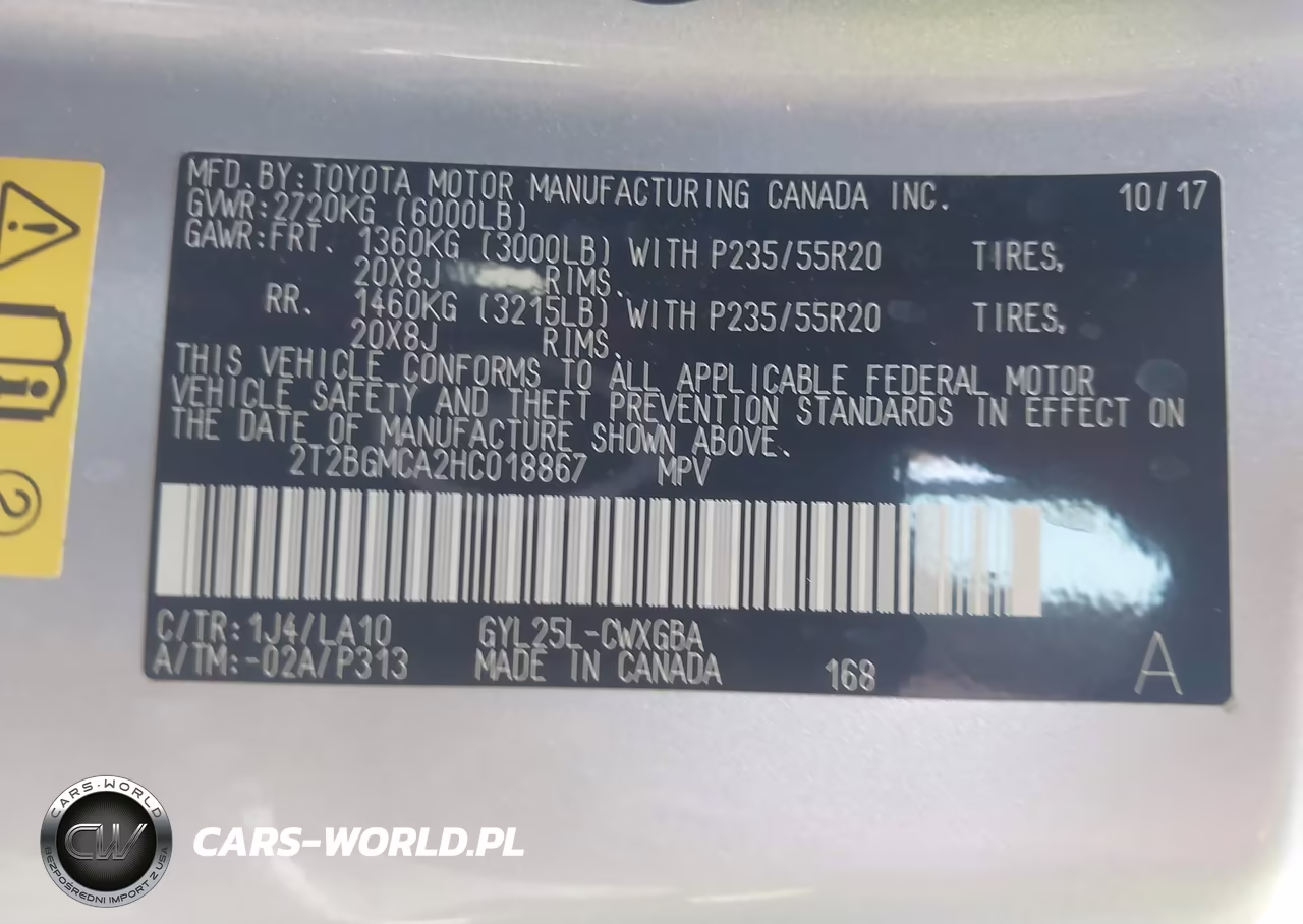 2017 Lexus Rx 450H VIN:2T2BGMCA2HC018867 - 9